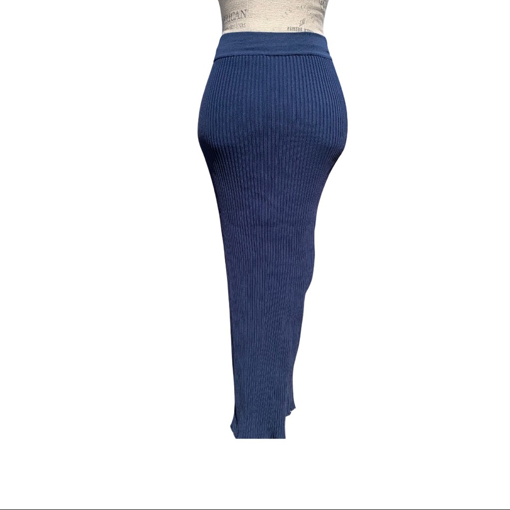 Blue Zara Sweater Skirt